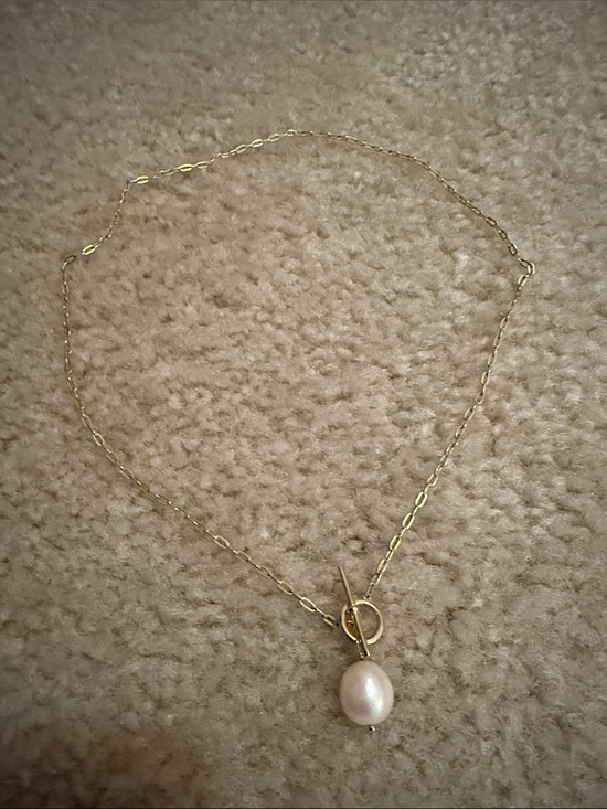 shes unique Jewelry - Gold-Tone Pearl Pendant Necklace for Women